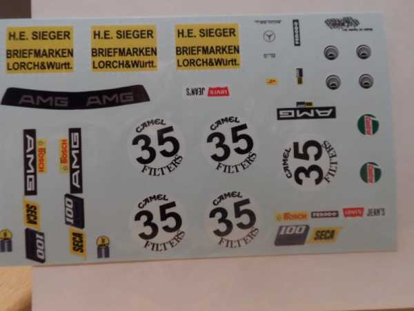 MB 300 SEL 6.3 AMG 24h Spa Franchorchamps 1971 Decal 1:32