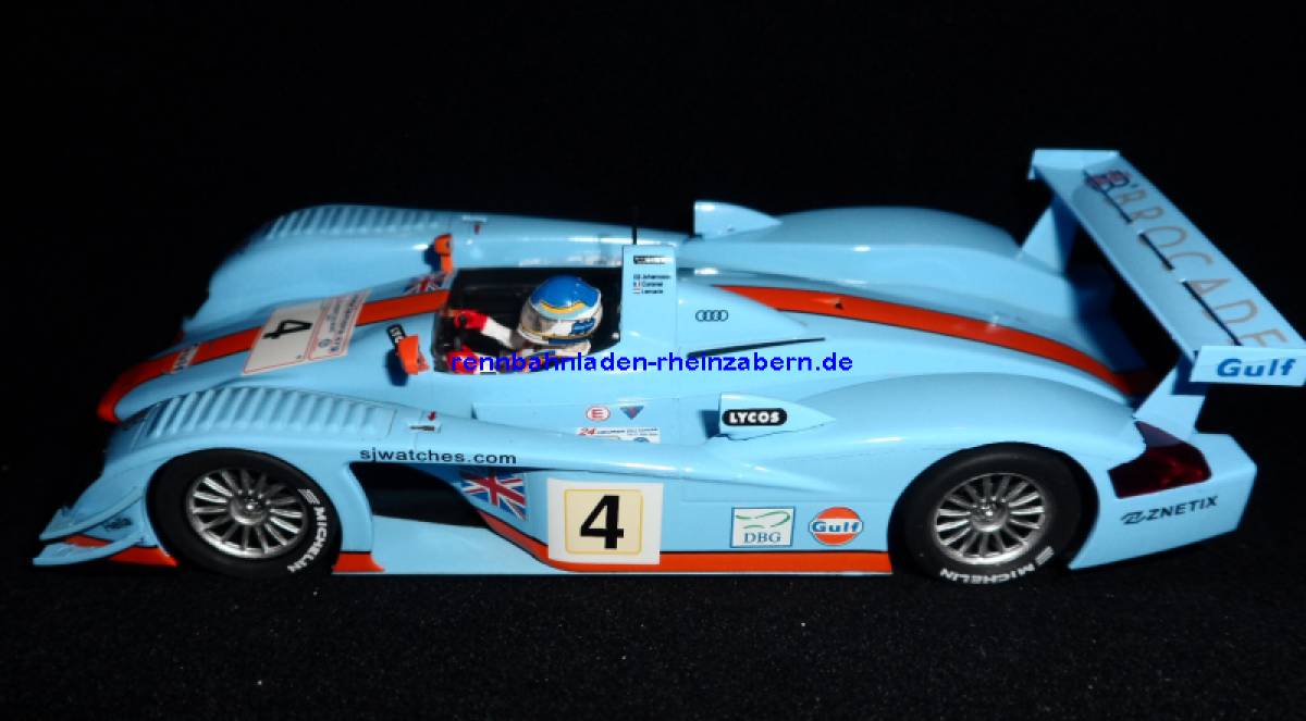 Audi R8 LMP  24h Le Mans 2001 #4 GULF Slot.it