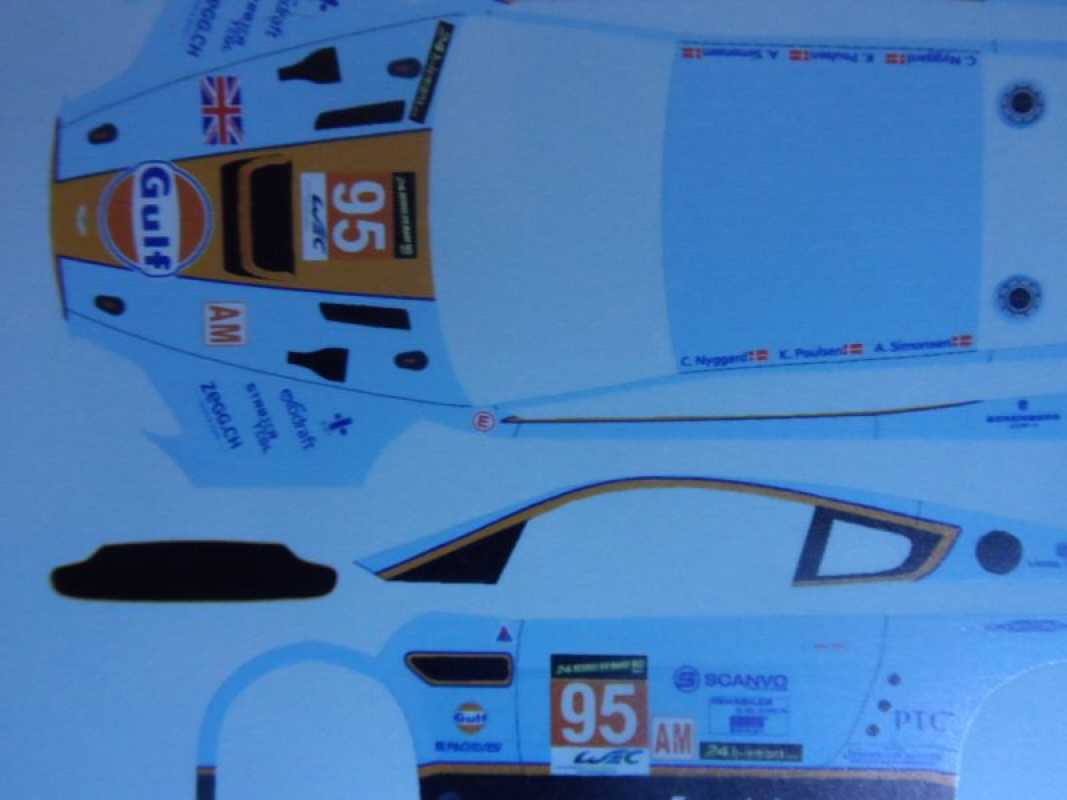AM Vantage GT3 Le Mans 2013 #95