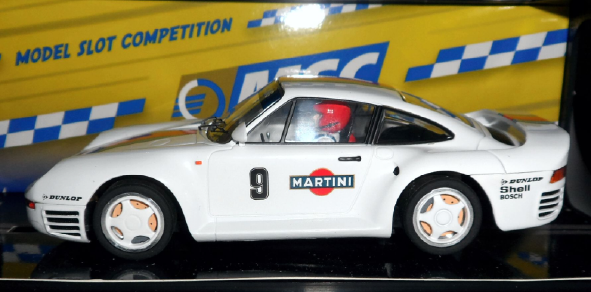 Porsche 959 #9 m.Montecarlo-Fahrwerk 4x4 Inliner MARTINI Design