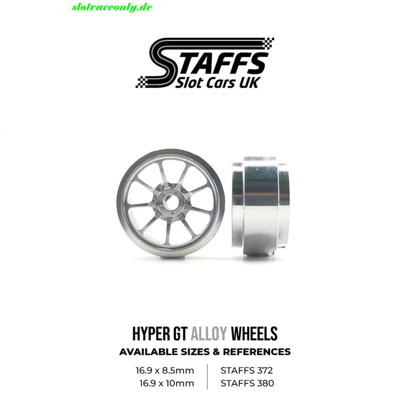 HYPER GT Design Alufelge Ø 16,9mm