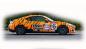 Preview: Toyota GT 86 Goodwood 2015 No. 6 m.Licht analog Home Racer POLICAR PCCT01B