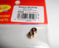 Preview: Achslager D 4.9 mm Bronze mit Innen und Außenbund für 2,38mm Achsen