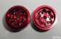 Preview: Alu-Felgen Minilite-Design15.8mm x 8.5mm rot für Achse 2,38mm STAFFS96