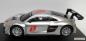 Preview: Audi R8 LMS #1 Audi Sport silber Slot-Car im Maßstab 1:43