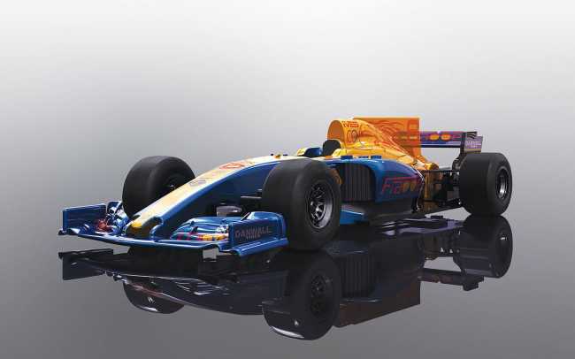 Blue Wings F1 Car 