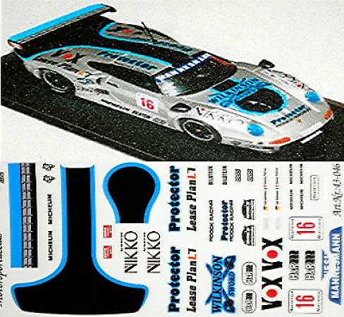 Porsche 911 GT1 Wilkenson Le Mans, # 16 Kelleners/Dumas DMC Decal 1:32