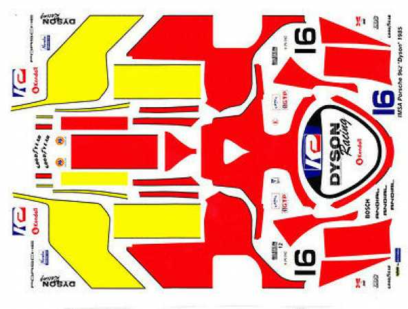 P962 Dyson #16 IMSA Decal 1:24