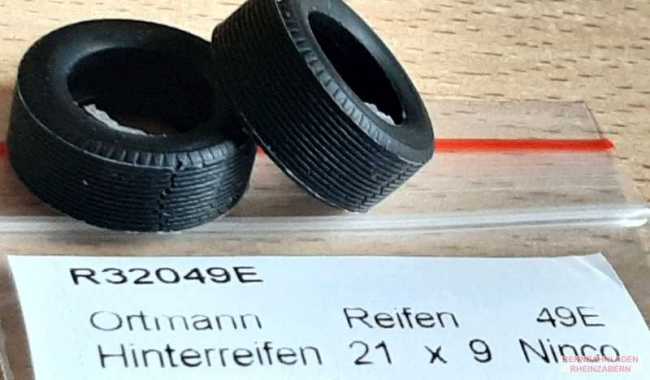 Ortmann Reifen 49E Hinterreifen 21 x 9 Ninco Classic groß