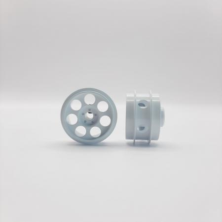 Kopie von Alu-Felgen 8 Loch-Design 15.8mm x 8.5mm weiss für Achse 2,38mm STAFFS157 #1