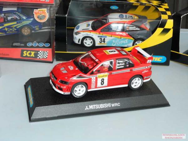 Mitsubishi Lancer EVO7 #8 Rally Monte Carlo 2002 McRae/Senior SCALEXTRIC  sehr rar!