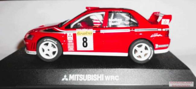Mitsubishi Lancer EVO7 #8 Rally Monte Carlo 2002 McRae/Senior SCALEXTRIC  sehr rar!