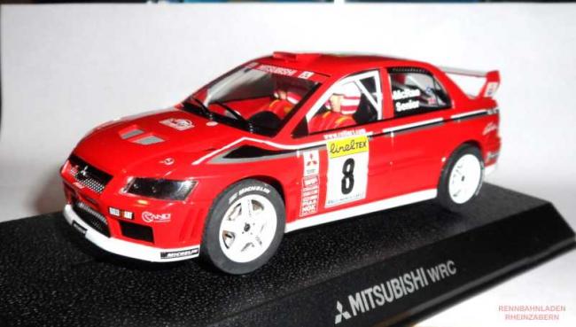 Mitsubishi Lancer EVO7 #8 Rally Monte Carlo 2002 McRae/Senior SCALEXTRIC  sehr rar!