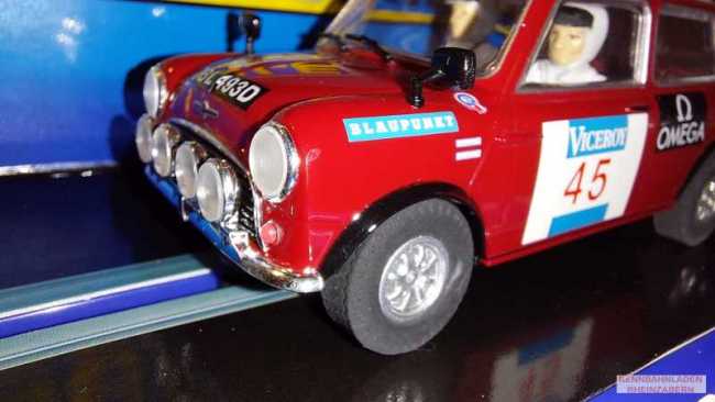 Morris Mini Cooper S Mk 1 1275 1.000 Lakes Rally 1966 Winner Timo Makinen / Pekka Keskitalo sehr selten