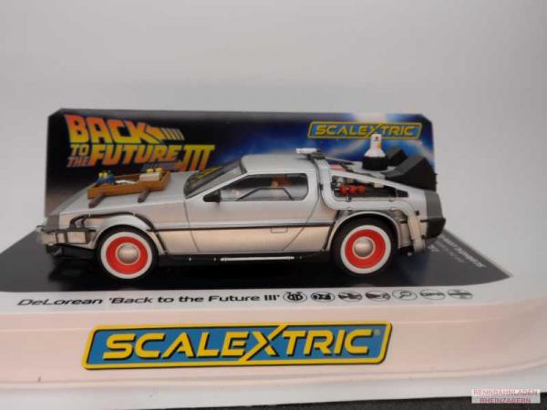 DeLorean Back to the Future Part 3' - Time Machine C4307  Scalextric