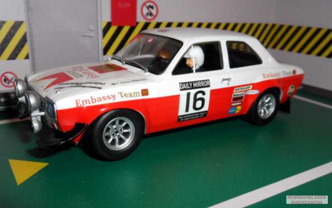 Ford Escort MK1#.9 Mark Freemantle Castrol Racing 1:32 Scalextric C4324 