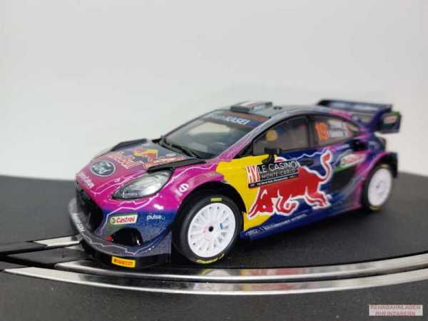 Ford Puma WRC Hybrid #19 Winner Rally Monte Carlo 2022 Sebastian Loeb/  Isabelle Galmiche Scalextric 1:32 C4448