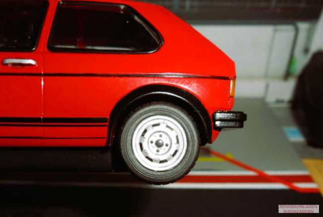 VW Golf GTi 1980 Rot Scalextric 1:32 C4490 