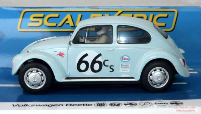 Volkswagen Käfer blau / Beetle blue #66 C4498 Scalextric 1:32