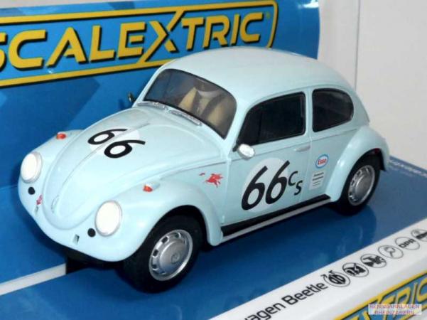 Volkswagen Käfer blau / Beetle blue #66 C4498 Scalextric 1:32