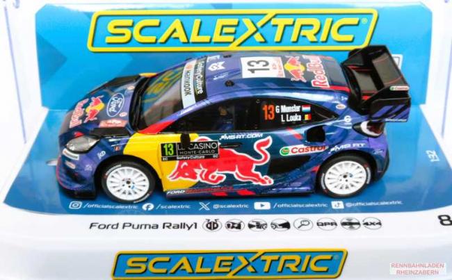 Ford Puma Rally1 Rally Monte Carlo2025 Grégoire Munster / Louis Louka  Scalextric 1:32 C4654