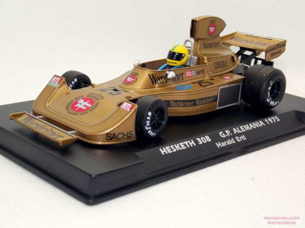 Hesketh 308 #25 F1 G.P.Deutschland 1975 Warsteiner H.Ertl sehr rar!