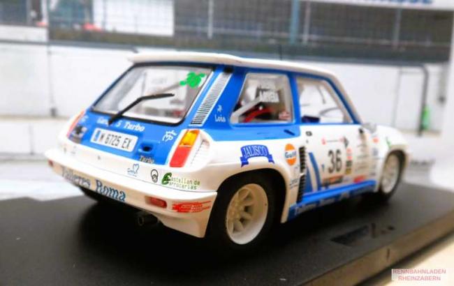 RENAULT 5 TURBO  #36 RALLY DE ESPANA HISTORICO 2012 P.BIEDMA, A.RIVERA FLY  1:32