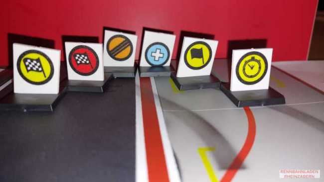 Rally Wertungsprüfung Schilder Set 12 Stück