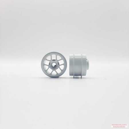 Alu-Felgen Hyper 15.8mm x 10mm Weiss AIR System für Achse 2,38mm STAFFS230