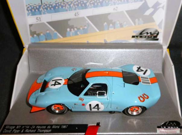 Mirage M1 Le Mans 1967 No. 14  LE MANS MINIATURES 1:32 analog  