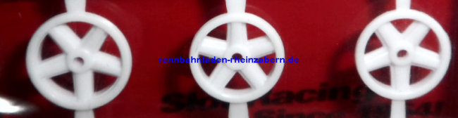 Felgeneinsatz Komplettset 43 vorne u.hinten f.Porsche 910/917