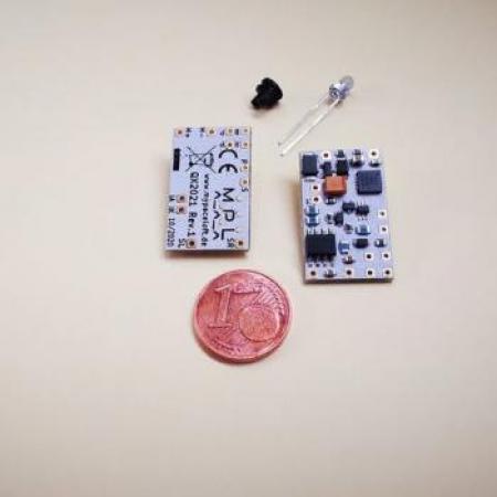 MPL Digital Decoder QX2021 Rev.3 12-18,5V DC inkl. IR-Diode