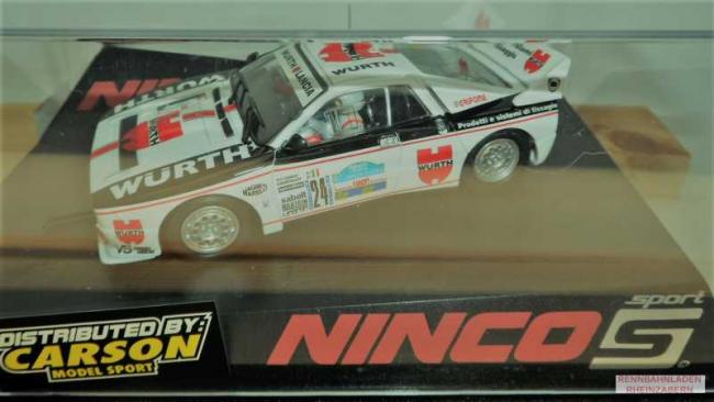 Lancia 037 - #24  Würth Targa Florio Rally 1983 Ninco 50621 1:32 neu in Original Box