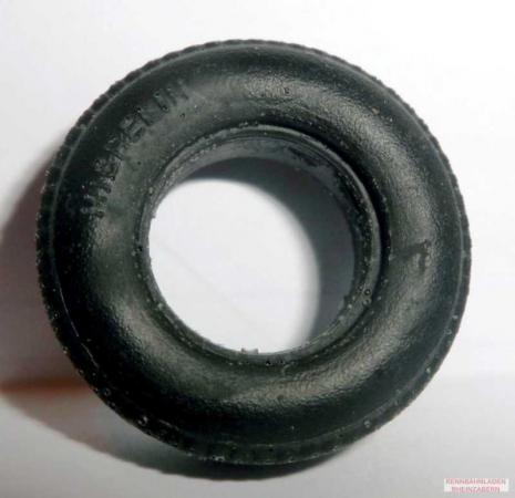 Ortmann Reifen für Carrera 124 Felge. Reifen mit MICHELIN Schriftzug 14 x 28 mm