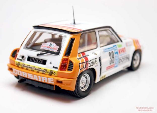 Renault 5 Turbo Tour de Corse 1984 #39  DNF Torre Jean-Claude / de la Foata Patrick  SCX Classic 1:32