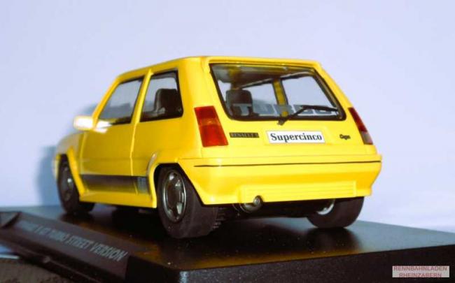 Renault R5 GT Turbo Serienversion in Gelb 