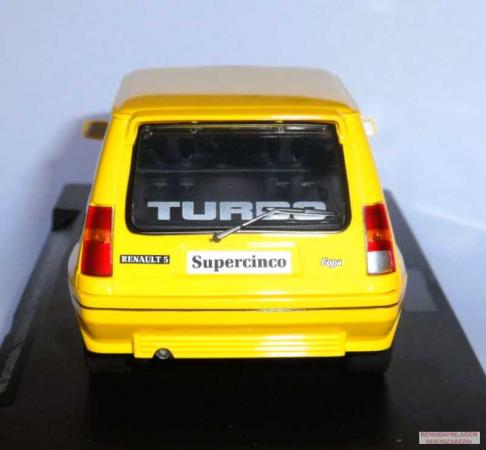 Renault R5 GT Turbo Serienversion in Gelb 