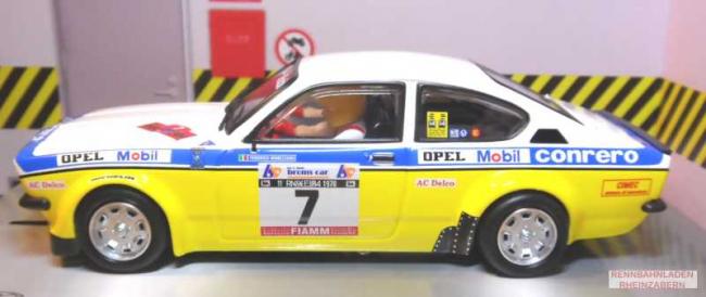 Opel Kadett-C-Coupe GT/E (->78) Conrero Rally Elba 1978 #7 RevoSlot 1/32