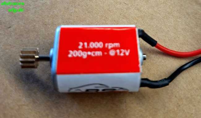 REVOSLOT RS 21k Red Label – 21000U/min bei 12V