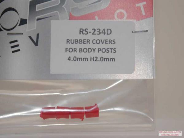 Karosseriemontage REVOSLOT Befestigungshülsen Höhe 2,0mm rot ASR Covers