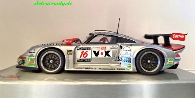 Porsche 911 GT1 Wilkenson #16 Team Roock #16 Ralf Kelleners  Pedro Chaves