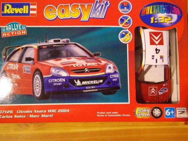 Citroen Xsara WRC 2004 Carlos Sainz / Marc Marti  Kit in 1:32  mit bedruckter Karosserie