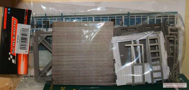 Rennstreckenturm Bausatz Stecksystem aus PVC Hartschumplatten Scaleauto 1:32