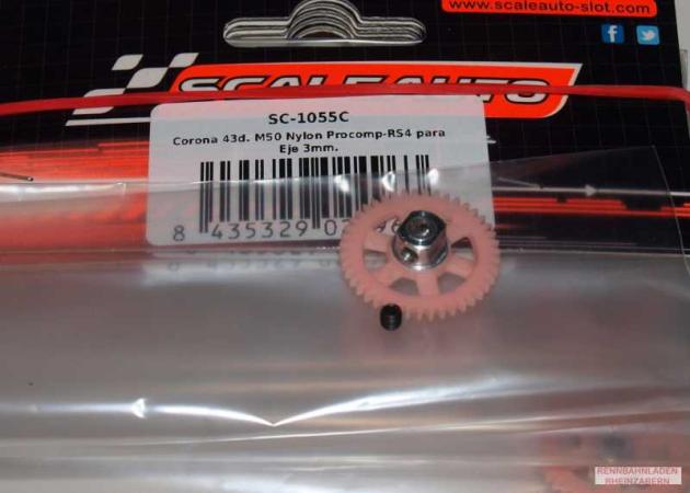 Spurzahnrad 43 Z Procomp RS  für 3 mm-Achsen Scaleauto Nylon Spurzahnrad