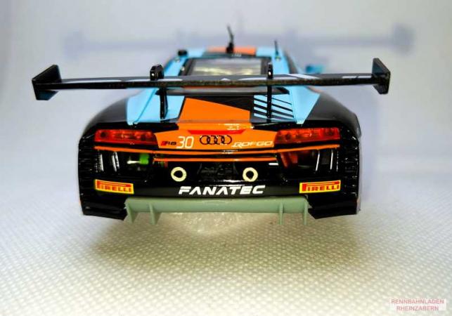 Audi R8LMS Evo #30 IROFGO Gulf Chassis in R-technik