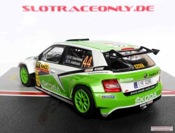 SKODA FABIA R5 #44 RALLY CATALUNYA 2015 Tidemand / Axelsson SC6442R 1:32 