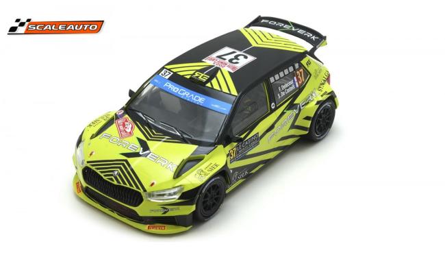 Skoda Fabia RS R5 WRC2 #37 Rally Monte Carlo 2024 Driver: Francois Delecour/Sabrina De Castelli Scaleauto 1:32