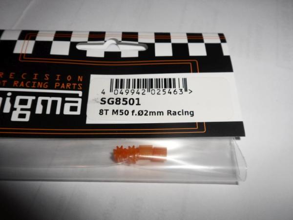 Motorritzel  8 Z (Orange) 4 Stück