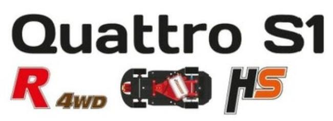 Quattro S1 White Kit Scaleauto 1:32