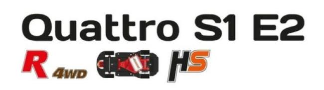 Quattro S1 E2 #2 4.Platz Rally Monte Carlo 1986 Scaleauto 1:32